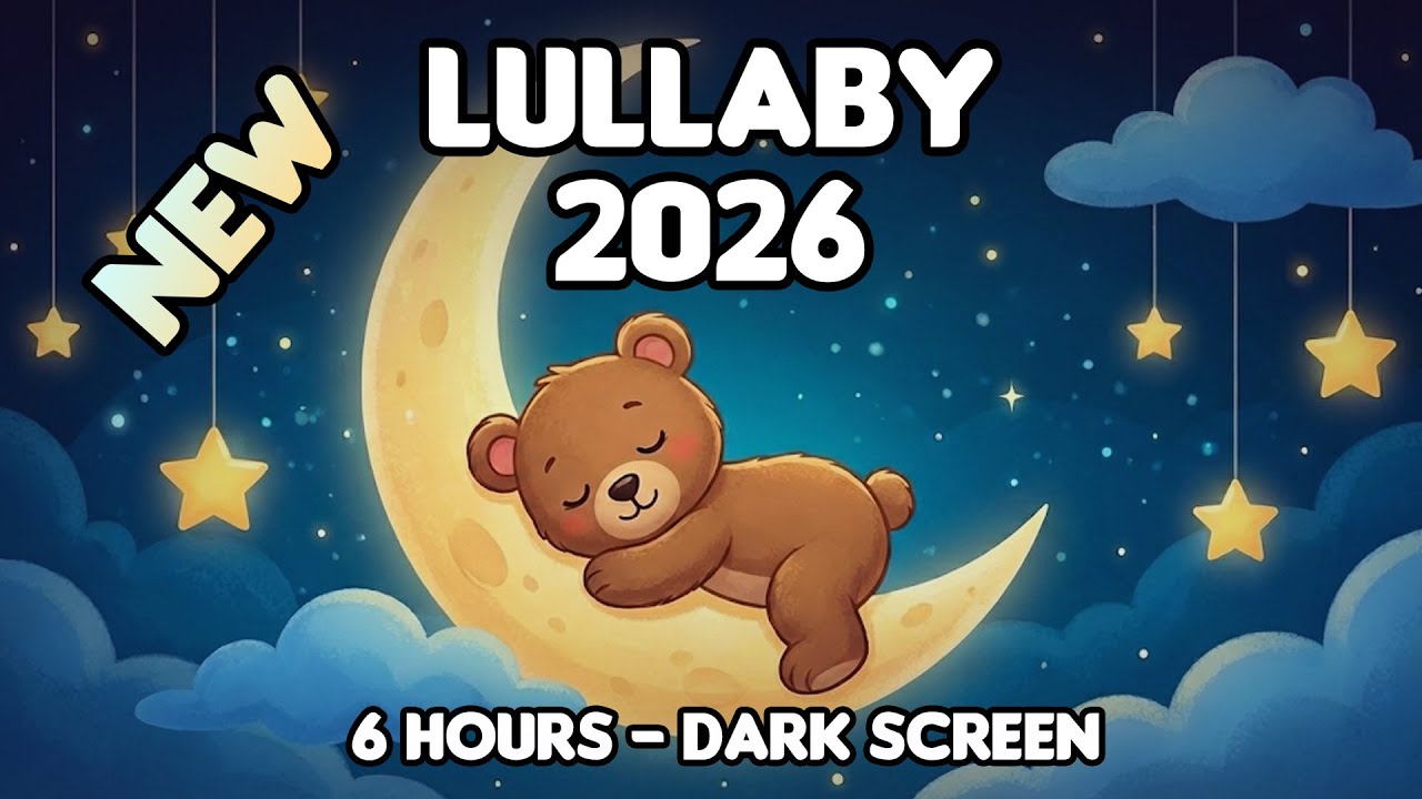 The Sweetest Lullaby: 6 Hours of Gentle Music to Help Your Baby Sleep All Night (Dark Screen)