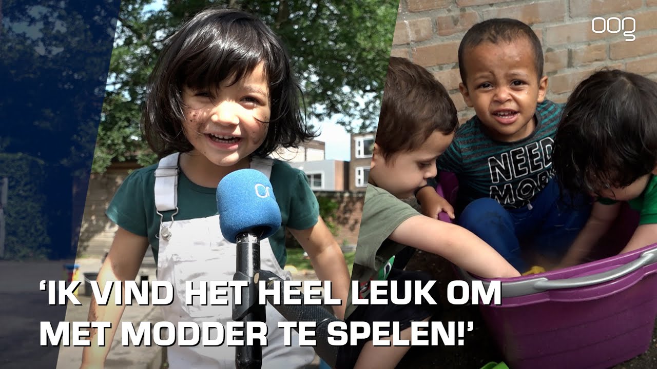 Nationale Modderdag bij de kinderopvang
