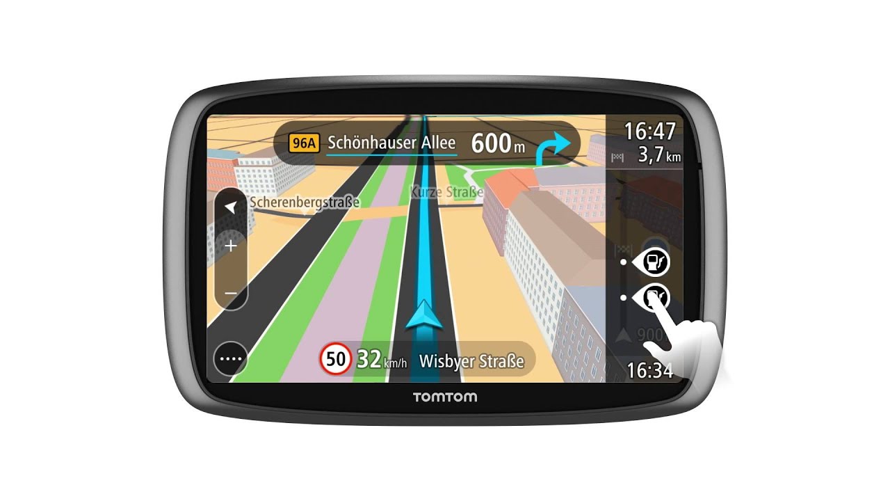 TomTom GO: Mit der Routenansicht fahren