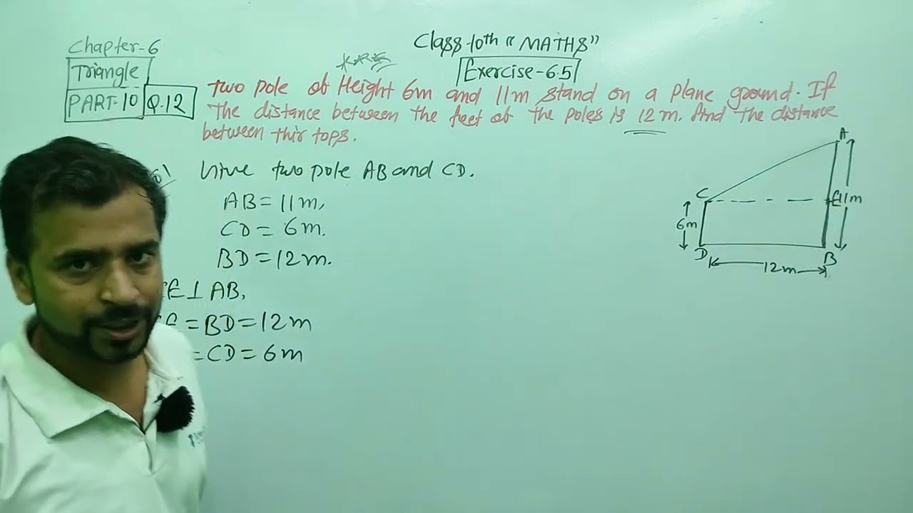 Class 10 Maths | Chapter 6 Exercise 6.5 | Q12 (Part 10) | NCERT Solution | TutorCabin