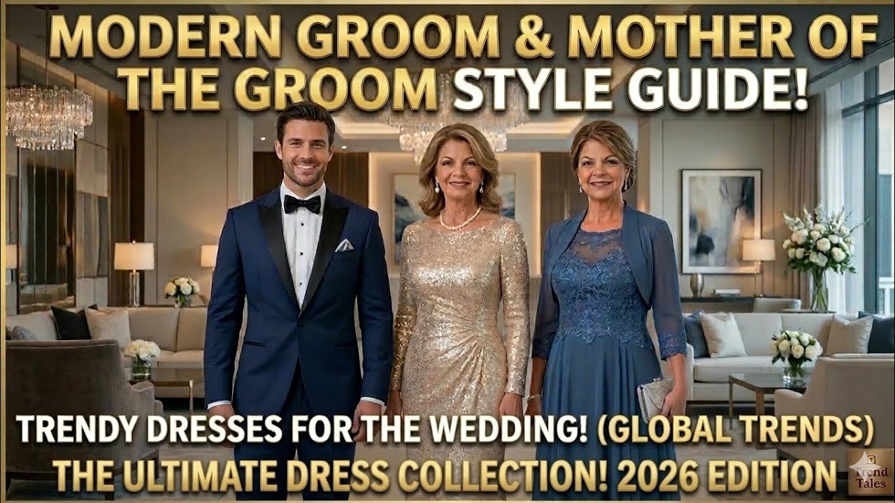 Groom and Mother of the Groom Styling Guide 2026 | Elegant Wedding Outfits