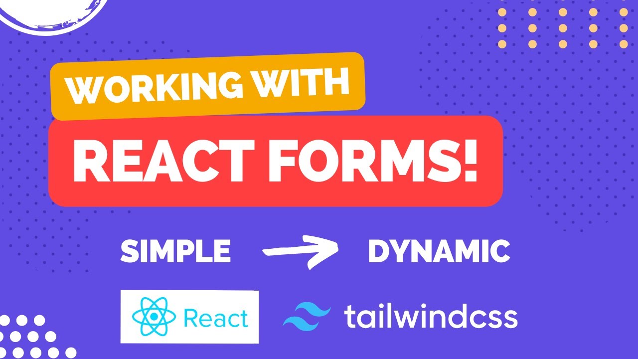 06. React Forms: Dynamically Add New Input Fields On Click || Learn React Through Mini Projects