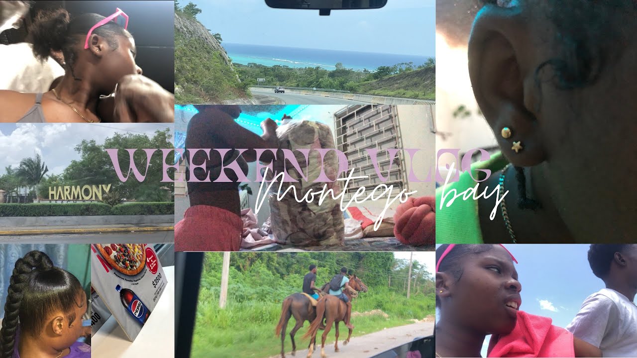 WEEKEND VLOG// 🇯🇲Montego Bay with friends + new piercing + chit chat //living life😭