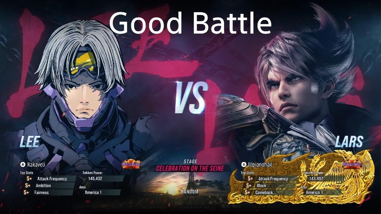 TEKKEN 8 Online ranked Lee vs Lars