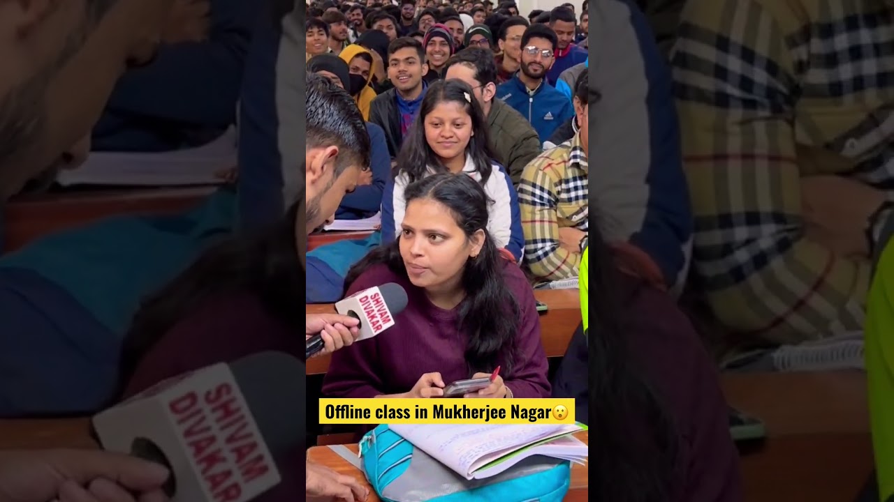 Offline class in Mukherjee Nagar 😮Shivam Divakar |  #shorts #mukherjeenagar #shivamdivakar #iasips