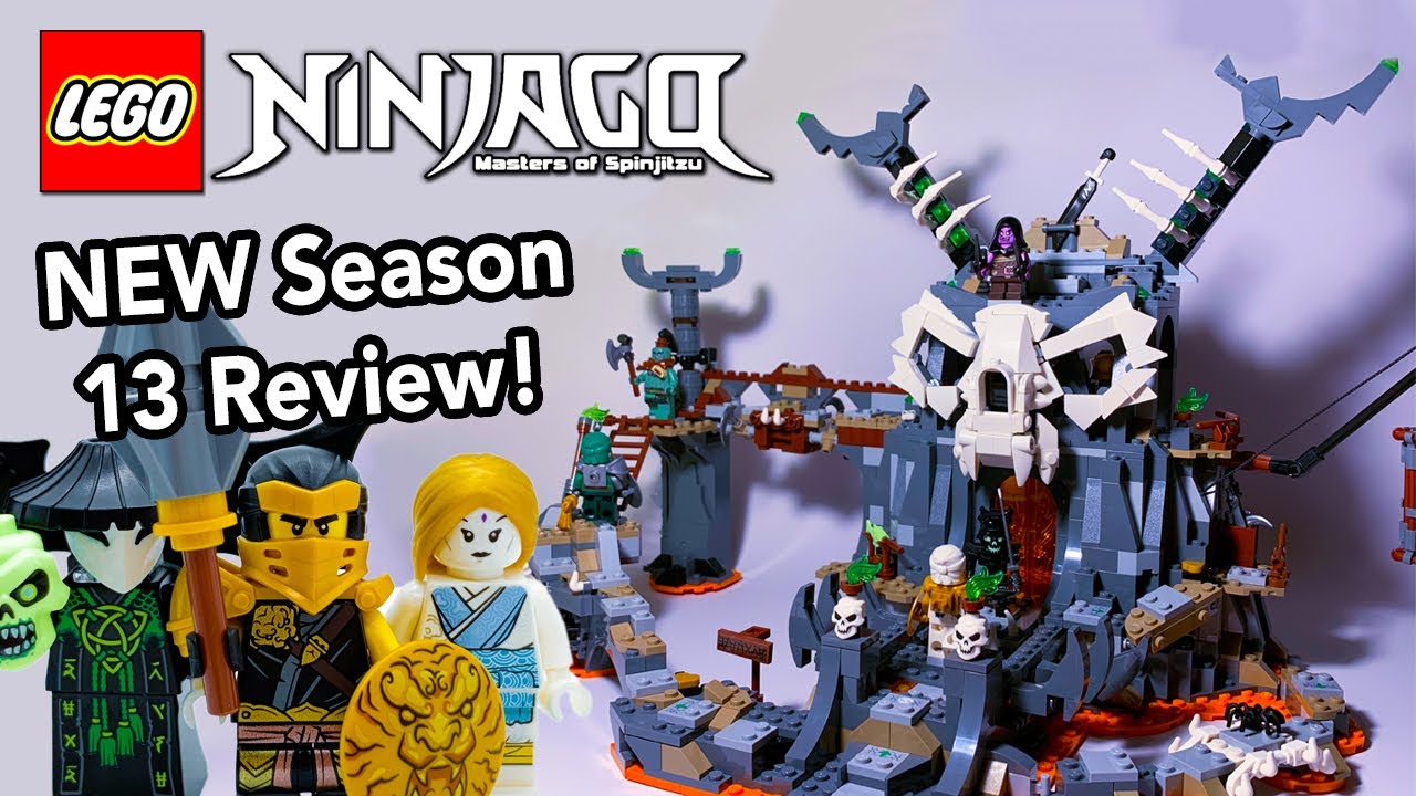 LEGO Ninjago Skull Sorcerer's Dungeons Review! - NEW Summer 2020 Set 71722