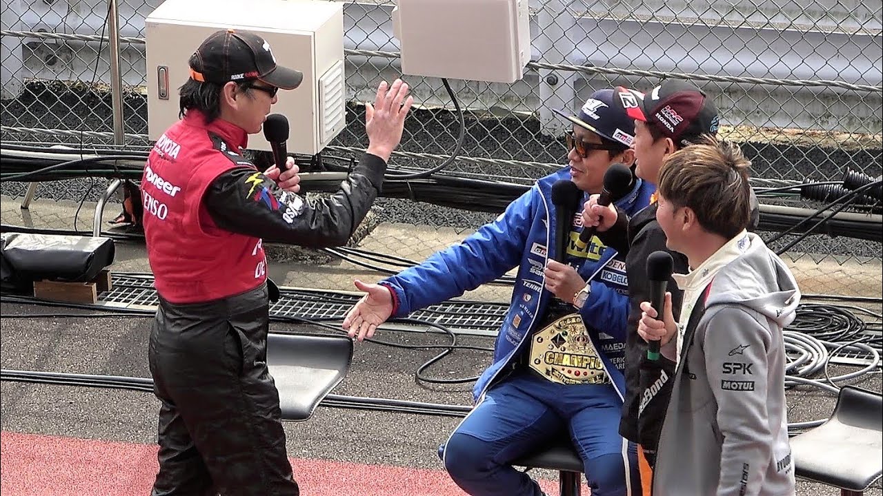 高木虎之介も参戦 新・永遠のライバル対決  本山哲 脇阪寿一 道上龍 鈴鹿ファン感2023