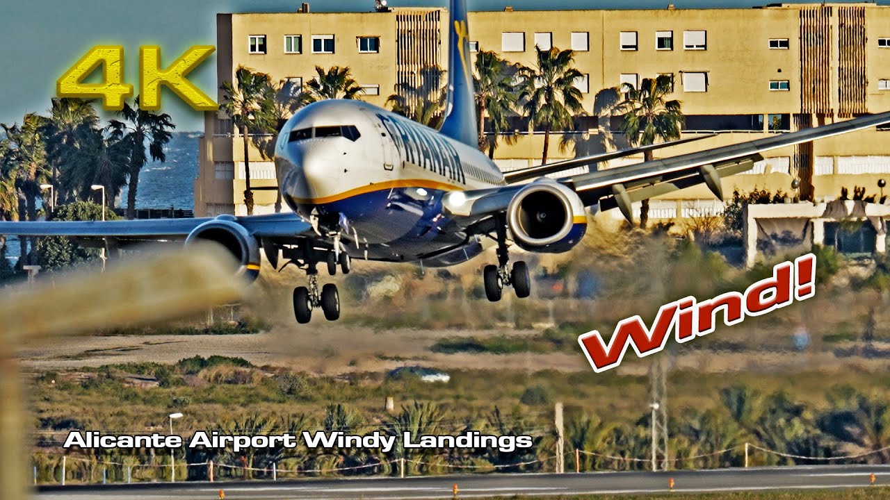 Alicante Airport Windy landings