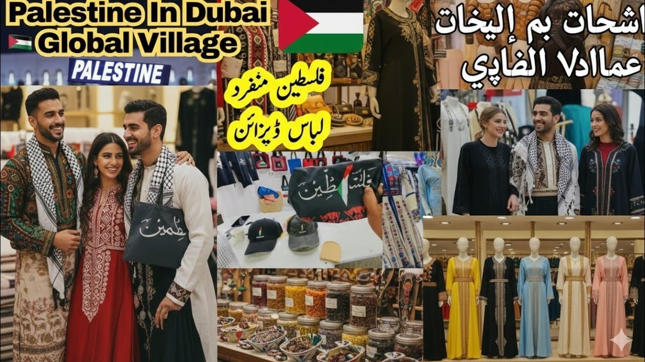 Falestine Shopping Market | Unique Clothing Designs & Authentic Cultural Shopping | Global Village