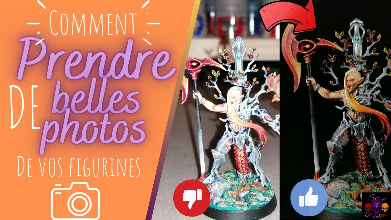 COMMENT FAIRE DE BELLES PHOTOS DE FIGURINE WARHAMMER