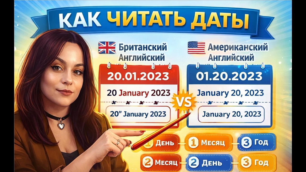 Вы неправильно называете даты! Как читать даты и годы на английском
