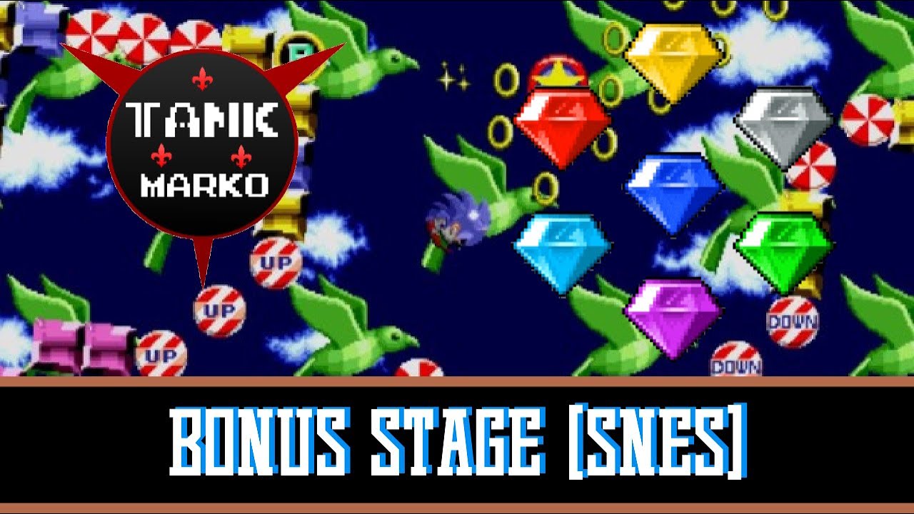Sonic The Hedgehog - Bonus Stage | [16-bit] Super Nintendo / SPC700 Arrangement