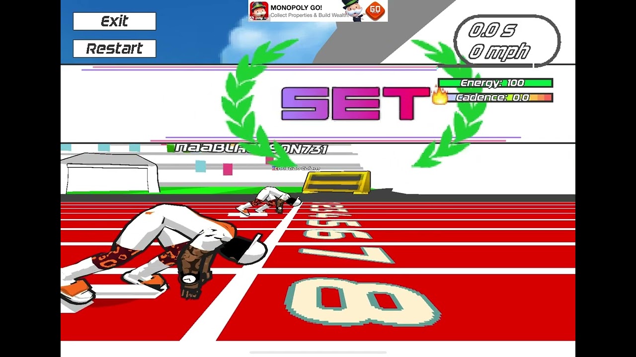 Speed Stars BUT my time increasingly gets better