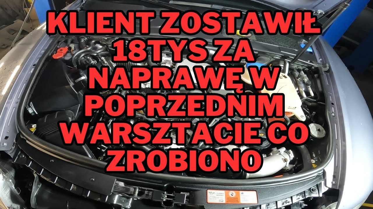 audi a6 c6 2.7 tdi stuki w zawieszeniu #brak mocy# było bum