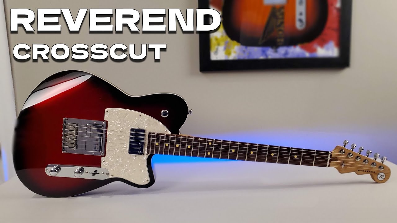 Reverend Crosscut Red Burst Demo and Review