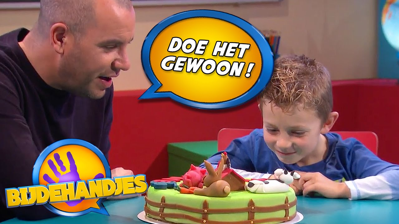 Blijven ze van de taart af? | Bijdehandjes | SBS6