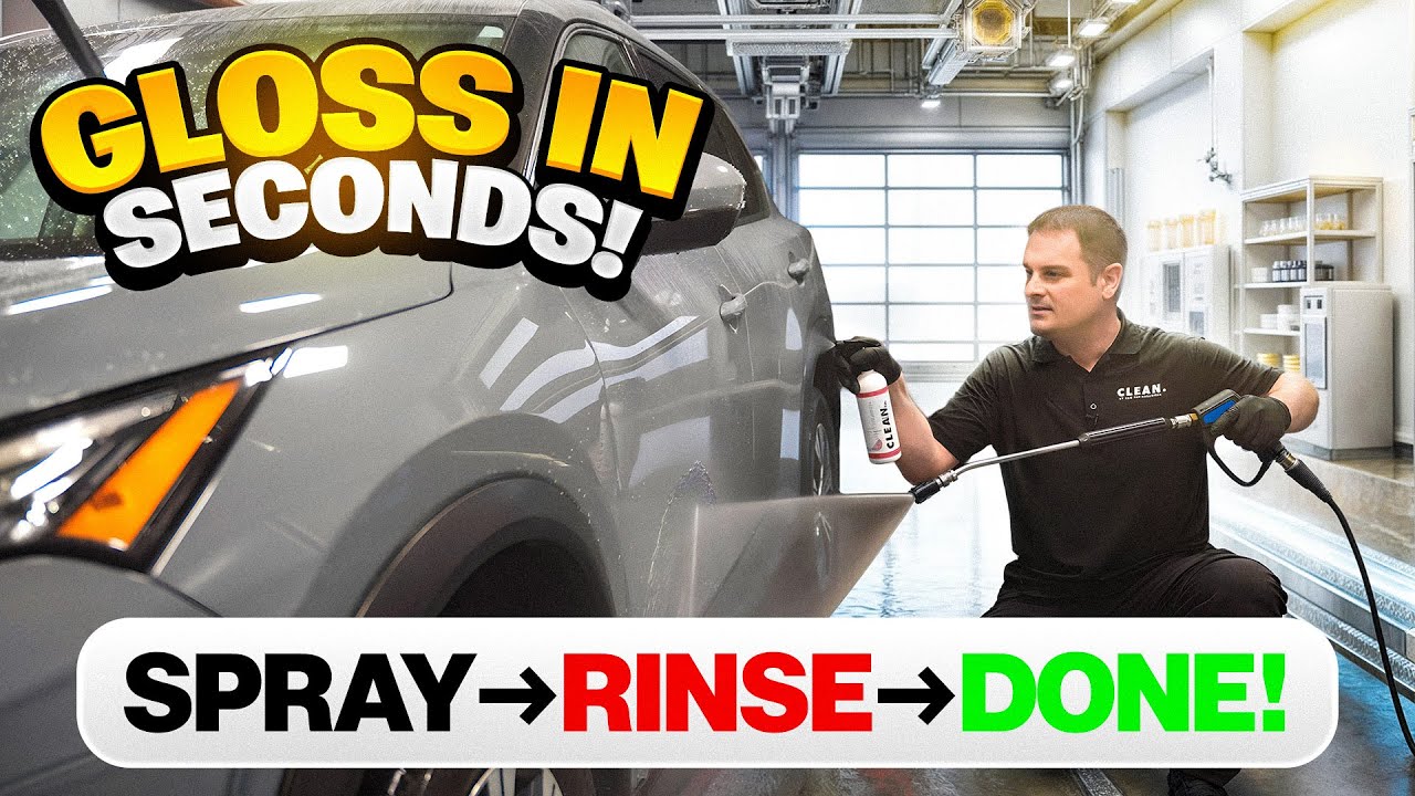 Spray-On Rinse-Off Ceramic Sealants Explained (Fastest Paint Protection Method)