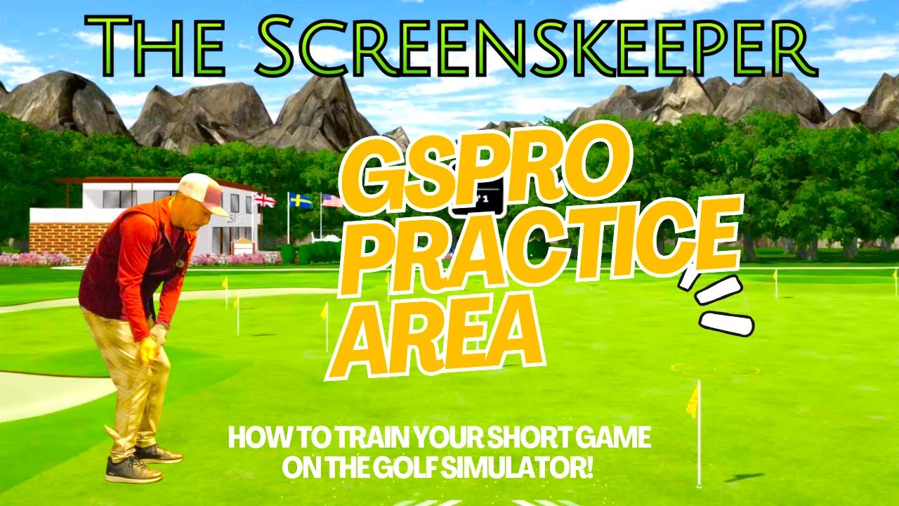 How to practice your short game on the Golf Simulator with GSPro!