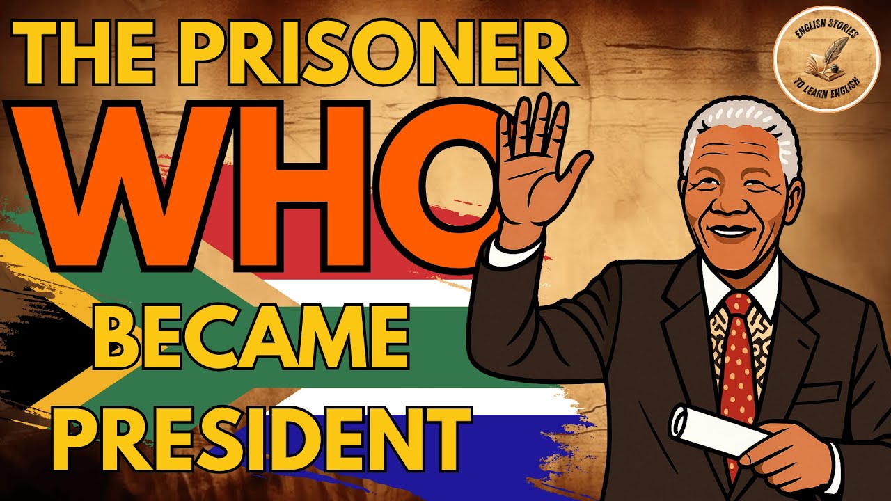 The Prisoner Who Became President 🇿🇦 😮 Nelson Mandela’s Story | English Stories to Learn English ✔