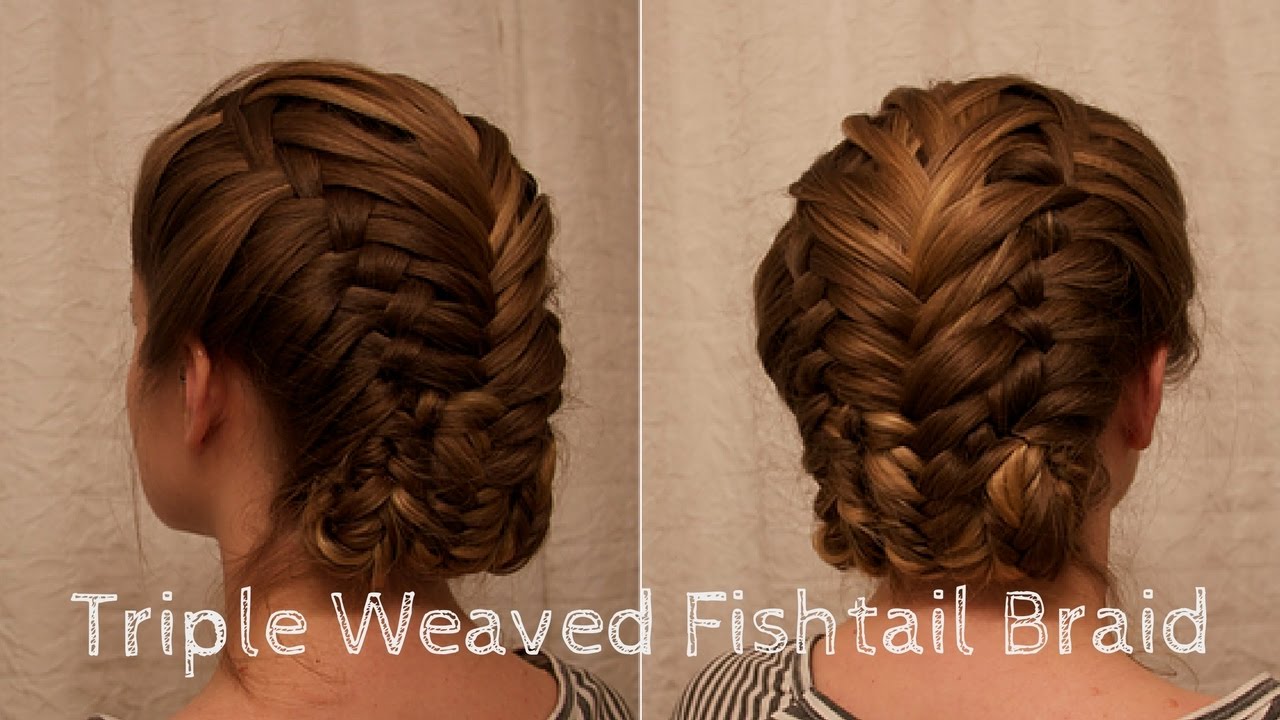 Triple Weave Fishtail Braid Inspired by the Series 