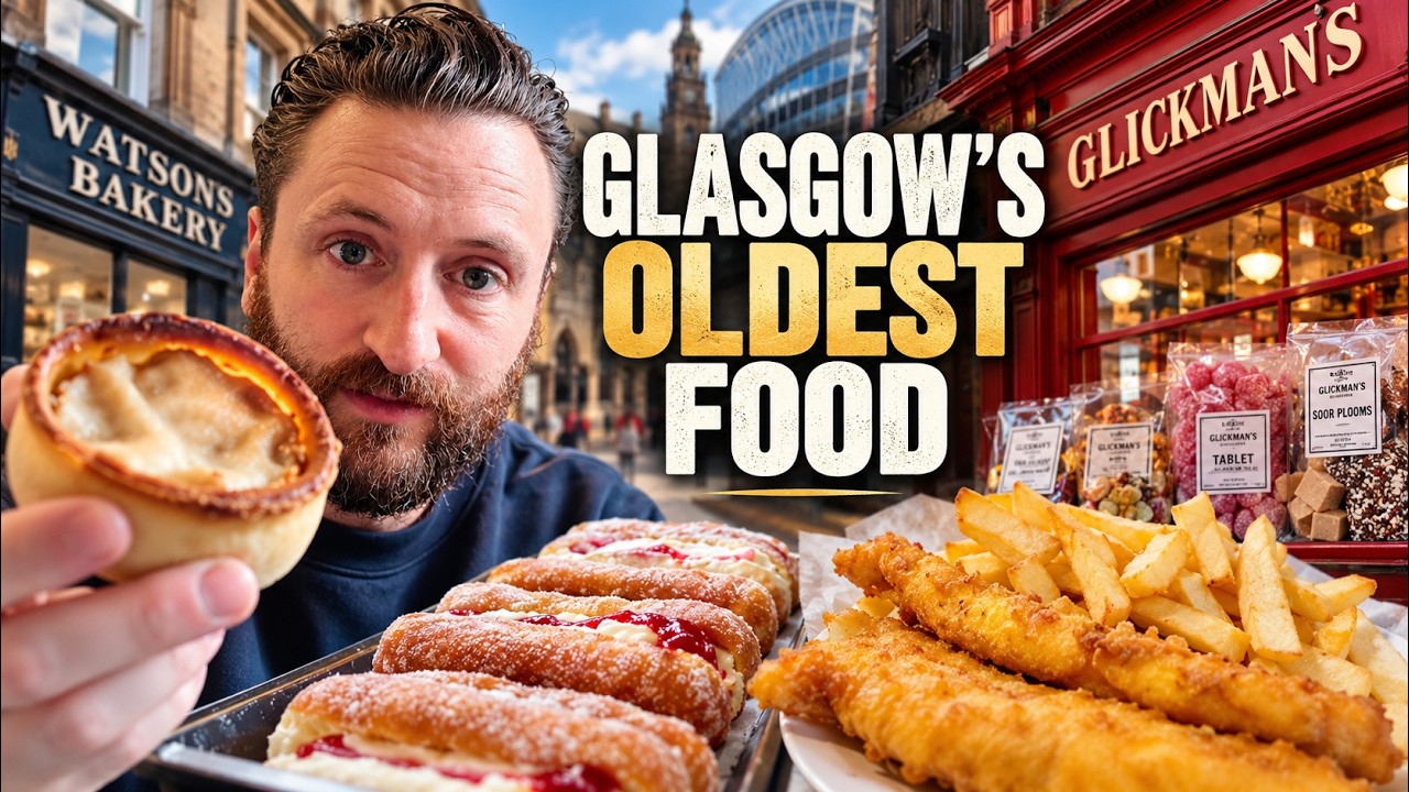 I Tried Glasgow's OLDEST Food Spots... Are They Still Good?