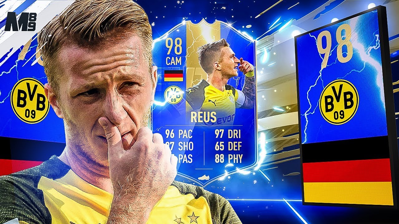 FIFA 19 TOTS REUS REVIEW | 98 TOTS REUS PLAYER REVIEW | FIFA 19 ULTIMATE TEAM