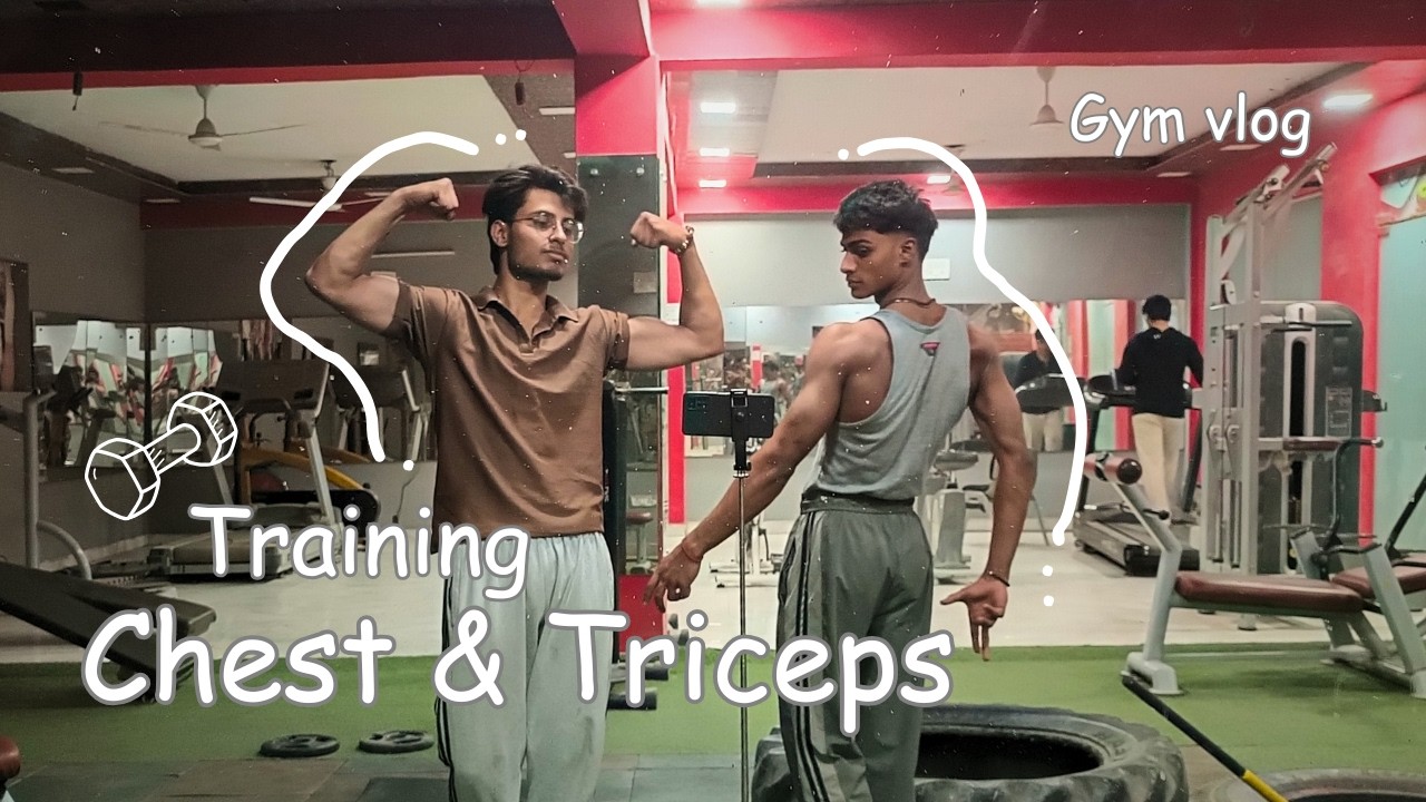 training Chest and Triceps (gym vlog)