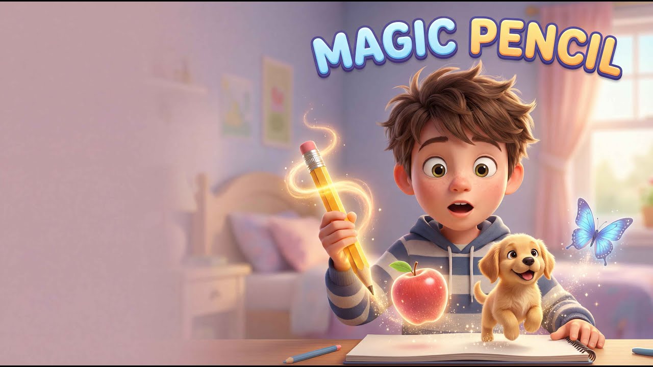 ✏️✨ Magic Pencil That Draws Real Things