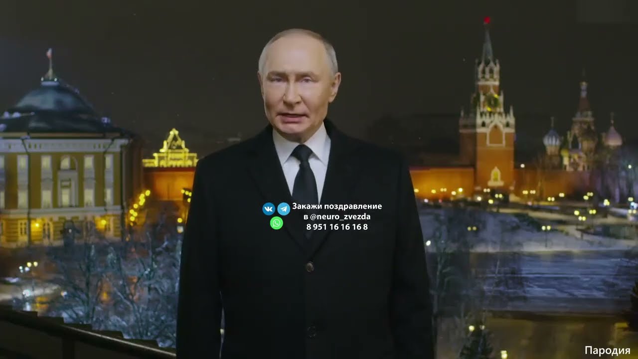 Новогоднее обращение Путина 2026 к детской-юношеской школе