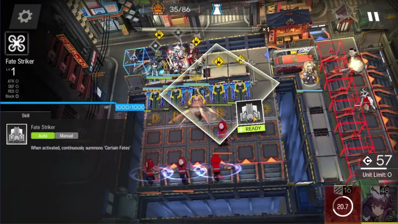 Arknights Welfare AT-EX-1 Clear, Challenge Mode