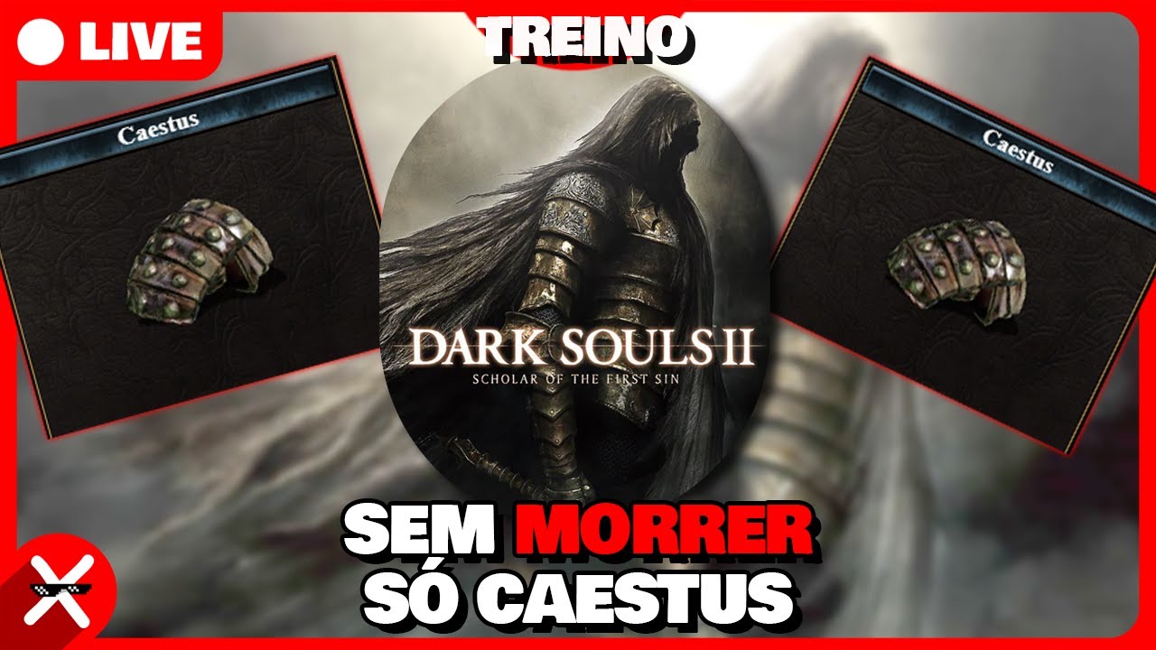 🔴 DARK SOULS 2 SEM MORRER - TREINO - !dc !comandos
