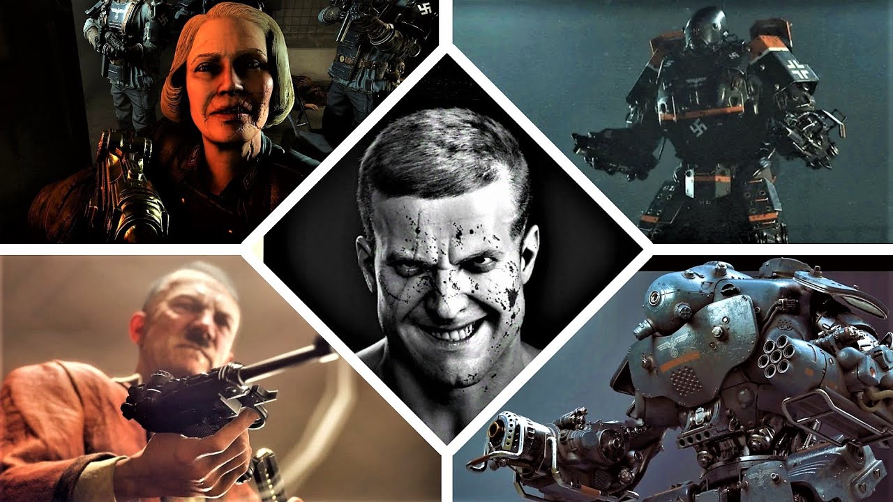 Wolfenstein II The New Colossus :➤ ALL BOSSES & ENDING [  I am Death Incarnate , 4K60ᶠᵖˢ UHD]