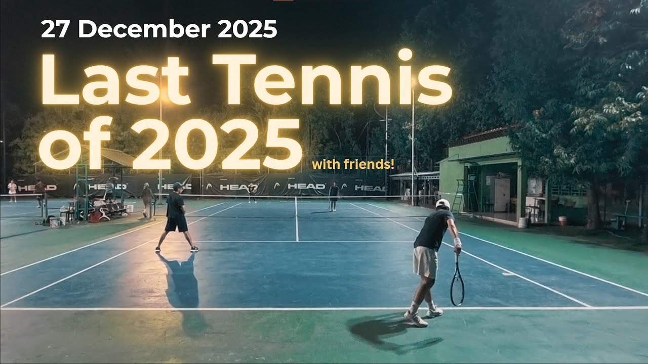 Tennis with friends @ Marinir | 27 December 2025