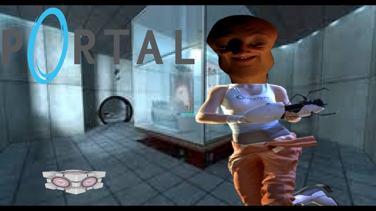 играя в портал бэби (портал)