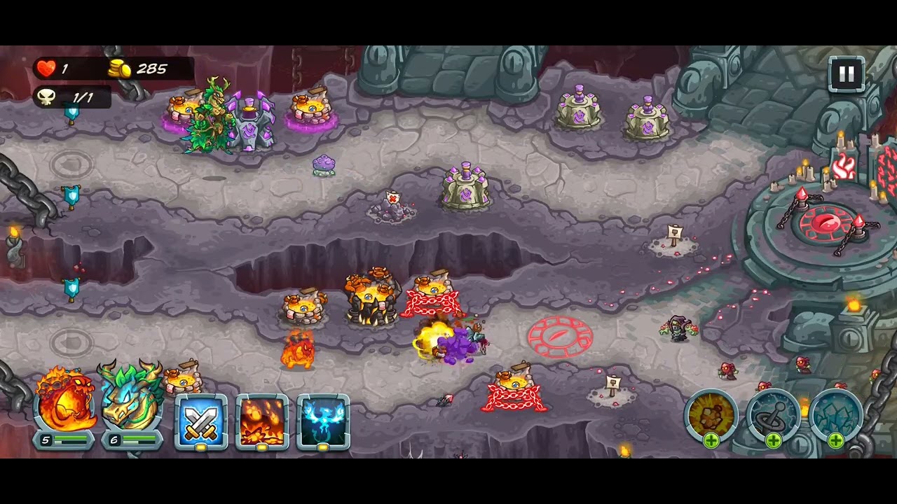 Kingdom rush alliance 9.wicked crossing iron challenge 