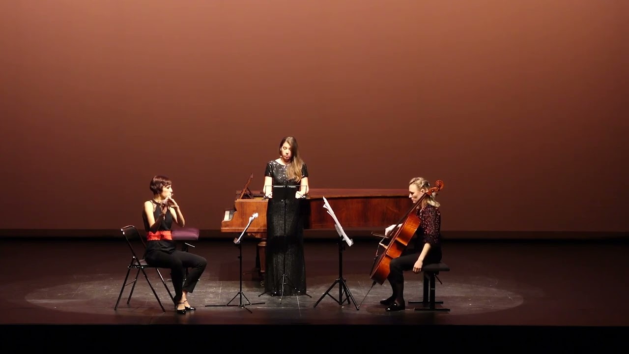 Helmut Lachenmann Tema pour flûte, soprano et violoncelle 1