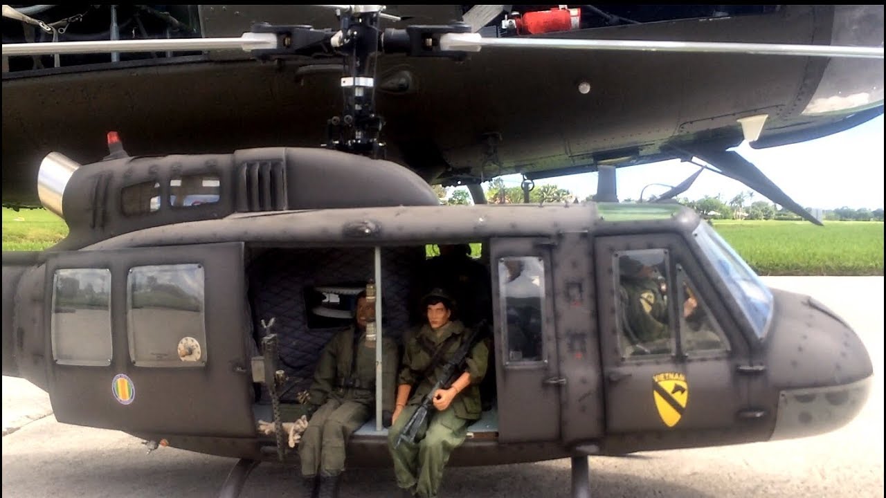 Turbine RC UH-1 Huey versus the real thing