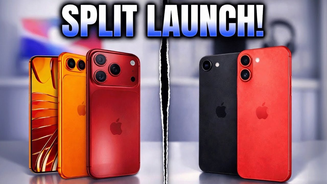 iPhone iPhone 18 Pro Max and Fold Release Date - Apple's NEW Split Launch!