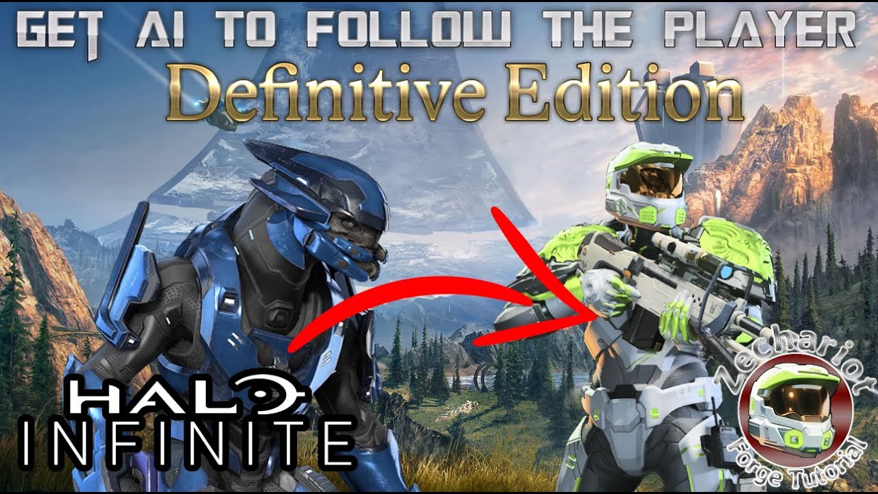 Get AI To Follow The Player (Definitive Edition) | Halo Infinite Forge Tutorial