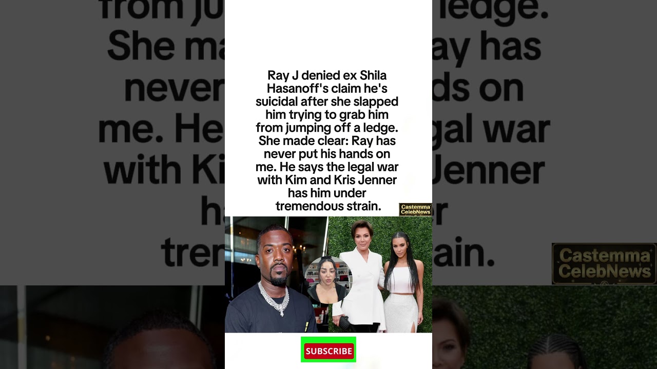 Ray J Fires Back #Shorts #RayJ #ShilaHasanoff #KimKardashian #celebritynews  #celebritydrama