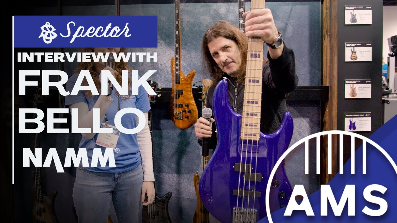 Frank Bello Puts His Heart and Soul into His Signature Spector Bass | NAMM 2025