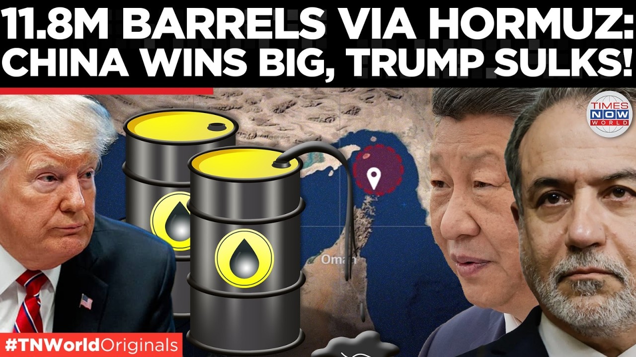 IRAN OIL SURGE: China Buys Millions As Hormuz War Scares Global Tankers | US-Iran War