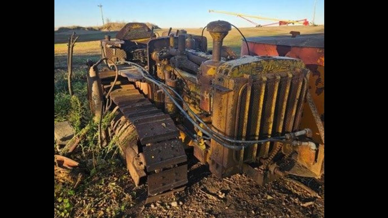 Восстановление трактора Caterpillar RD-4