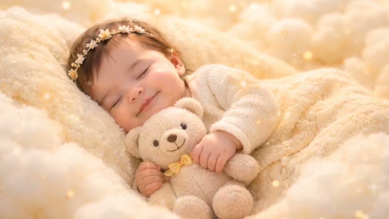 Lullaby Music for Baby Sleep 🌙 Calm & Relaxing Bedtime Sounds + Water Sounds PART.24