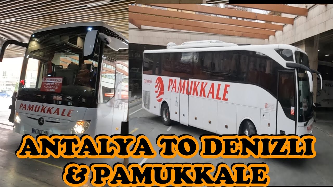 Antalya to Denizli & Pamukkale