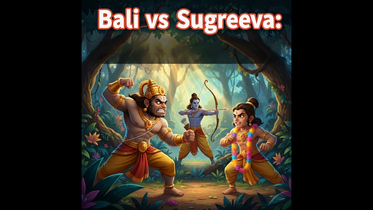 The Epic Fight: Bali Aur Sugreeva Ki Kahani | श्री राम का वचन और बाली का अंत
