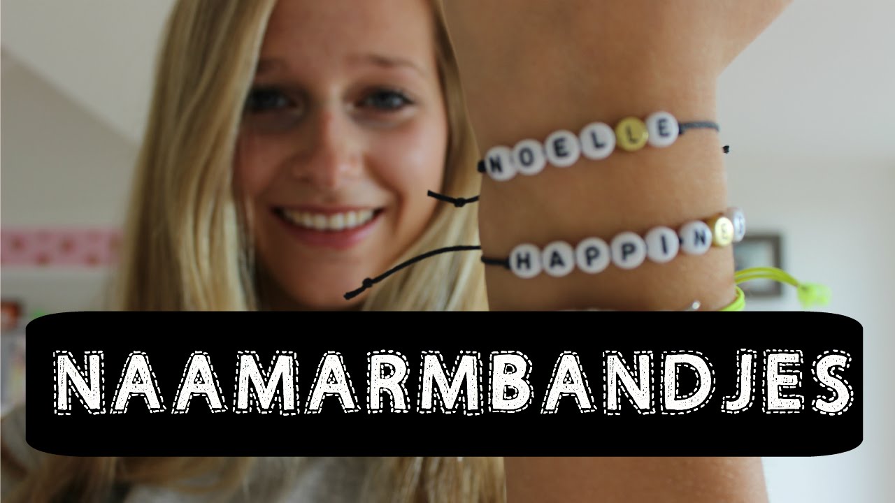 DIY Naam Armband #3 ♥ MADEBY Noelle