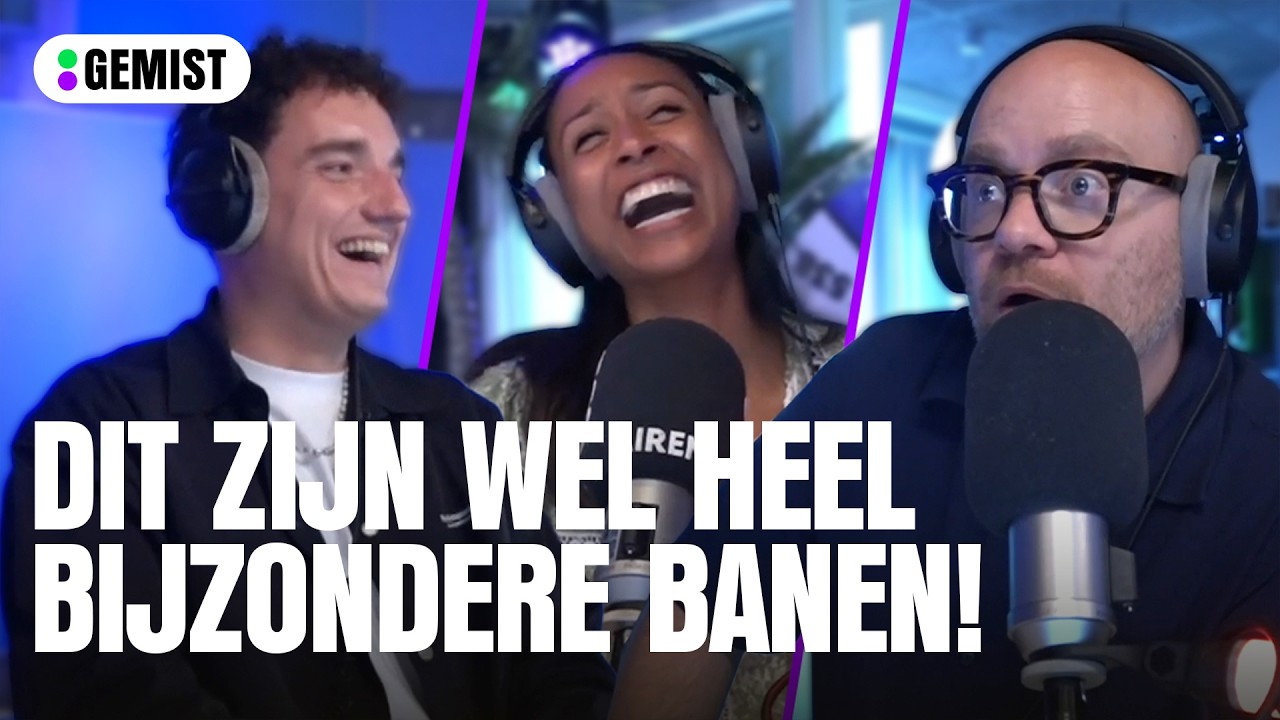 Dit zijn wel hele bijzondere banen! 🐬🍬🔥 | 538 Gemist