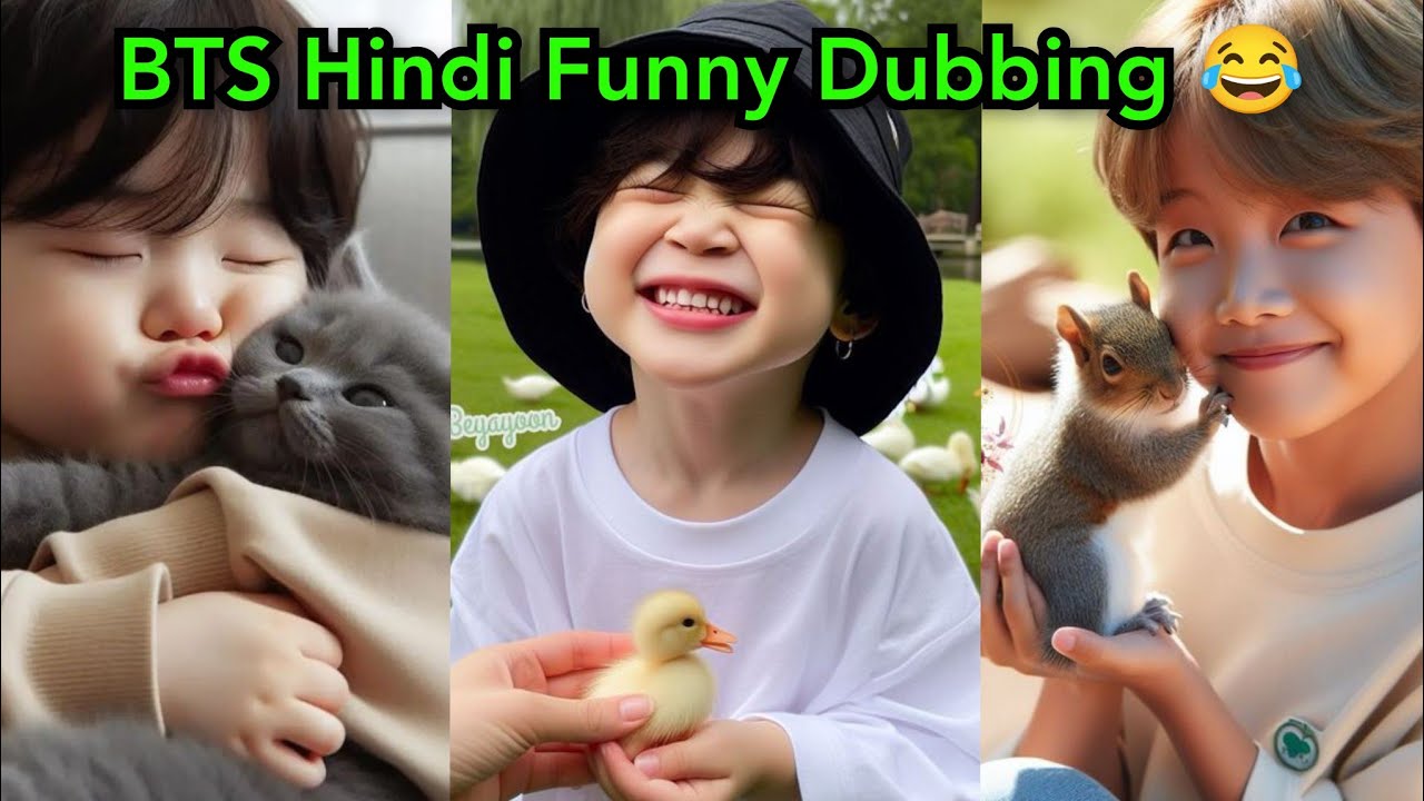 Bts hindi funny dubbing 😂//Most funny videos 😜Part-76💜#darkbtsvenom 🔥