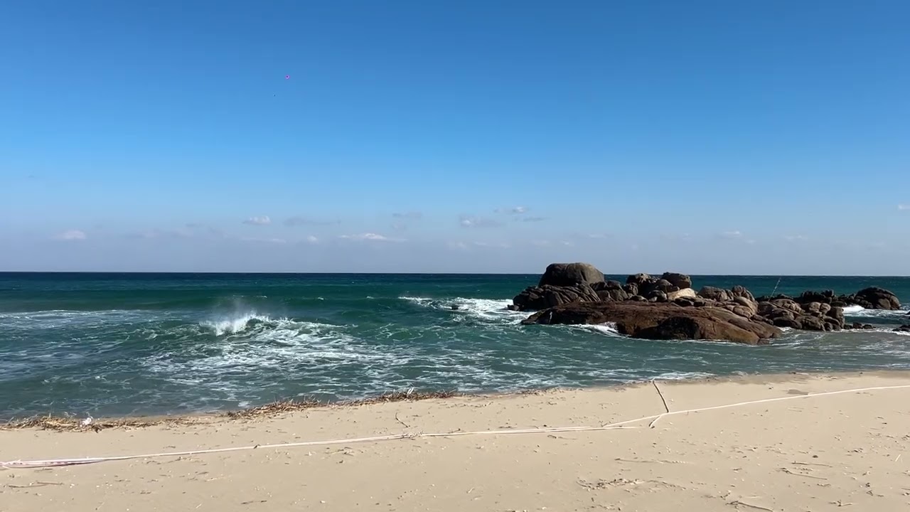 하조대 물멍